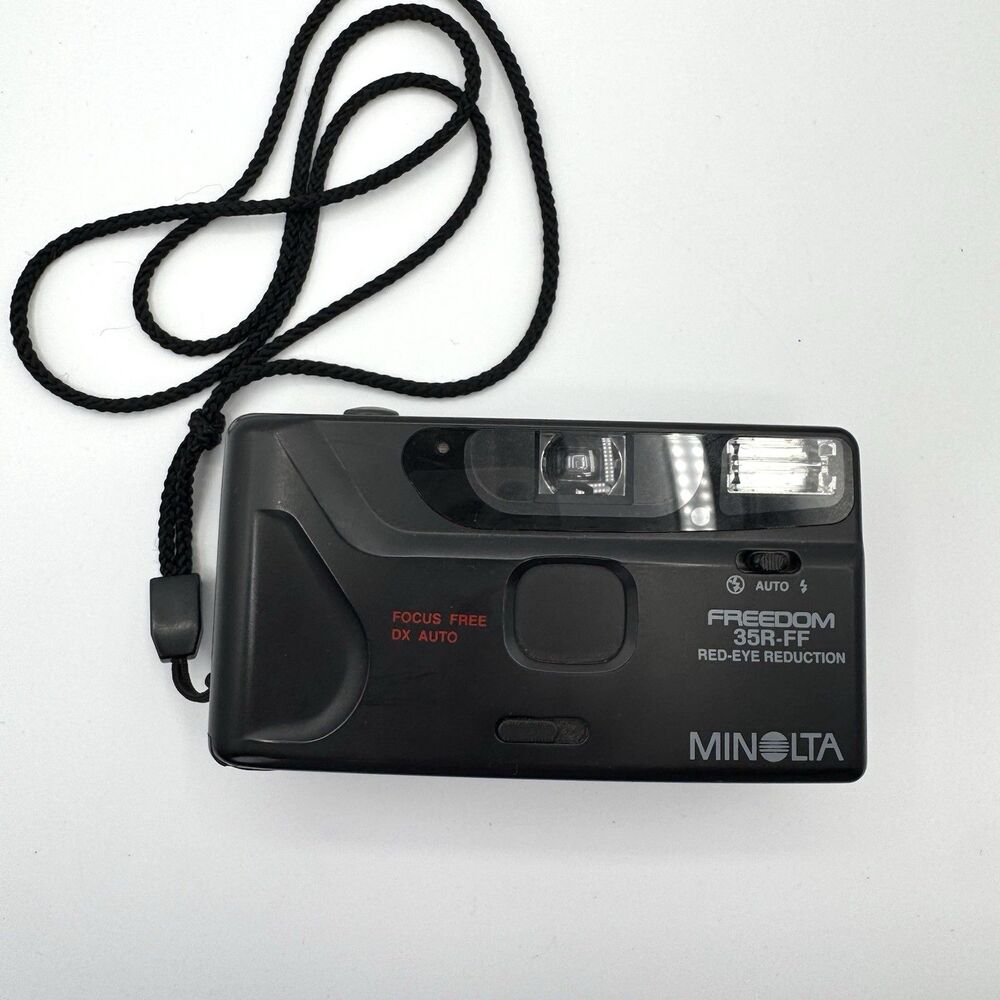 Minolta Freedom 35R-FF 35mm Film Camera Red Eye Reduction Tested